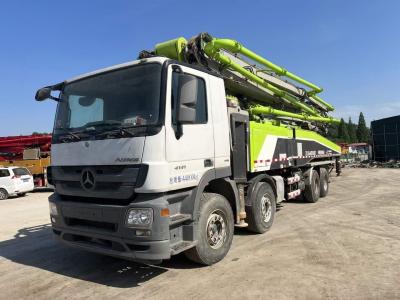 China Used 44000kgs Zoomlion 56m Concrete Pump Truck for Engineering Construction Machinery for sale