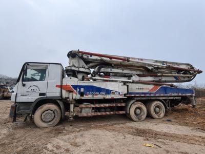 China Zoomlion 37m Used Concrete Boom Pump Construction Machinery with Avaliable Spare Parts for sale