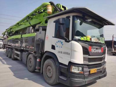 China Groen 54080kgs Zware apparatuur Betonbatcherij Zoomlion Betonpomptruck Te koop