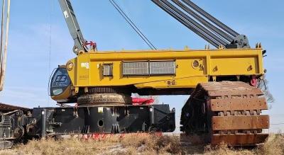 China Rot und Gelb Gebraucht Groß-SY-Kran 650 Tonnen professionelle Baumaschinen zu verkaufen