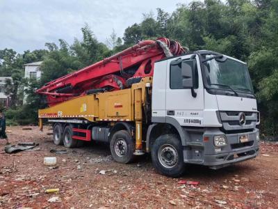 Cina 2020 Pompa montata su camion 56m Pompa a gomma di calcestruzzo Pompa a calcestruzzo con tipo cilindrico in vendita