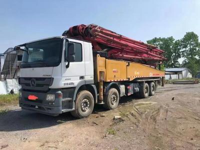 China 2018 Sy 56m Concrete Pump on MB Truck with 1400mm Feeding Height Concrete Mixer Plant for sale