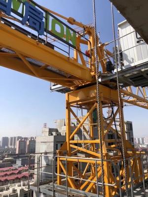 China Zoomlion 21 Jahre Bau-Turm-Kran WA6012-6 GS Zertifizierter Bau-Kran zu verkaufen