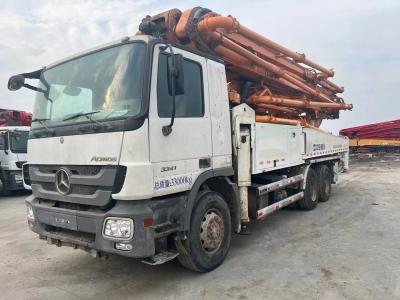 China Zoomlion Spezialaktivität 49 Meter Pumpenwagen Verkauft Mercedes Chassis Septikpumpenwagen zu verkaufen