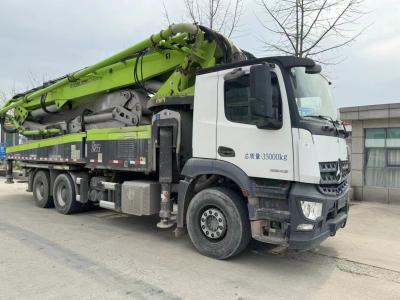 China Heavy Duty Zoomlion Concrete Pump Truck 50 Meters High Efficiency Concrete Pump Trucks for sale