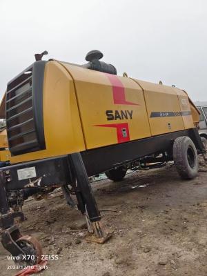 China Sy Cylinder Type Used Trailer Concrete Pump With Hydraulic Power for sale