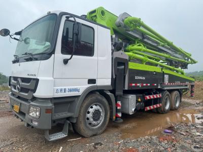 China Caminador de cemento de bomba Zoomlion hidráulico 47m Caminador de bomba de alta eficiencia de bombeo en venta