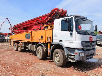 China Used Concrete Pump Trucks 56m with Schwing Putzmeister factory direct sales for sale