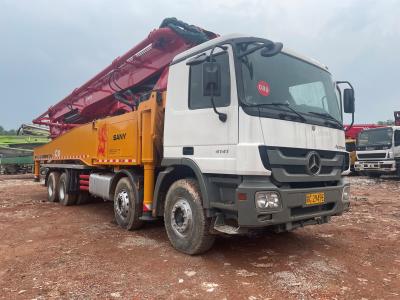 China Used Sany 56m Concrete Pump Trucks Stable Working stock for sale for sale