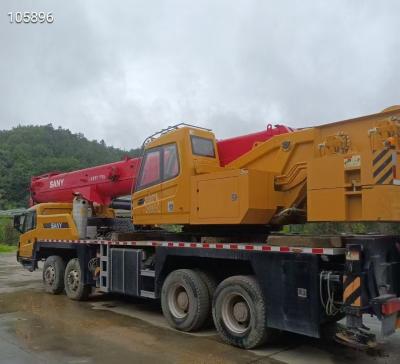 China Hydraulic Straight Arm Mobile Truck Crane 50 Tons Max Working Height 45.5 Meters Direct Source 2021 Year Production for sale