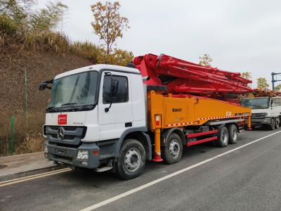 Chine 2013 52 m concrete pump truck 52 m installed Mercedes chassis à vendre