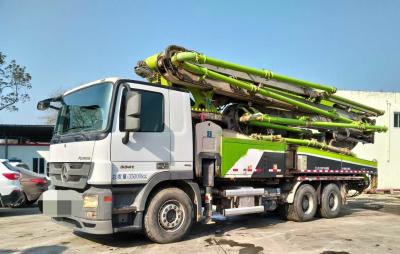 Chine 2019year 49meter Secondhand Mounted Concrete Pumping Machinery Equipment Used Concrete Pump Truck for Sale Price à vendre