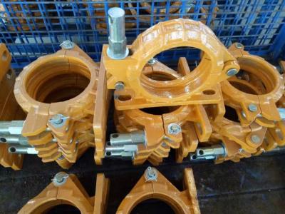 China 【Concrete Pump truck Pipe Clamp】Factory Direct Sales - High Pressure and Wear Resistant Accessories for sale