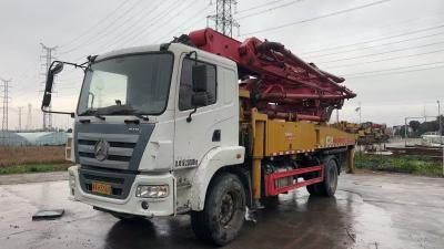 China Sany high performance used 62m concrete pump truck suitable for large building construction for sale