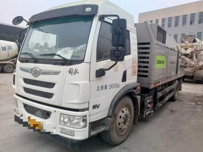 China 2019 Zoomlion 10528 vrachtwagen gemonteerde betonnen lijn pomp 28MPa hoge druk Petroleum Drilling Te koop