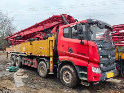 Cina Camionetto di pompa di cemento di 56 metri usato con telaio di Sany, fatto in casa. in vendita