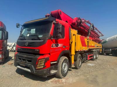 China 2020 Sany Heavy Industry 62m caminhão de bomba de concreto instalado com chassi Mercedes-Benz à venda