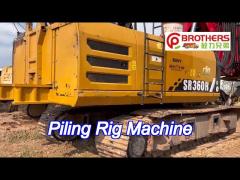 sy power saving rotary drilling equipment pile driver for construction