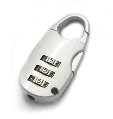 China 3 Digit Luggage Combination Lock travel Bag Combination Lock for sale