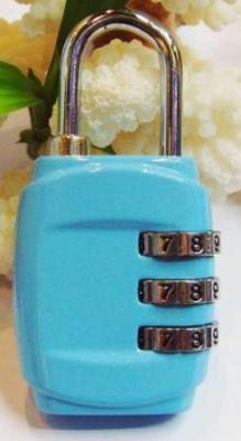 China 3 digital combination zinc alloy combination luggage lock/suitcase lock for sale