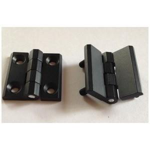 China Zinc Alloy Cabinet Hinges 40*40 50*50 60*60 black powder coated Door Hinge with 180 degree for sale