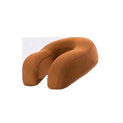 China Heatable therapy graphene neck pillow that is convenient for travel in winter comfortable and soft U-shaped pillow for sale