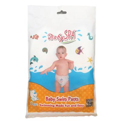 China Plain Weave Infant Swim Diapers Swimming Pants Baby Diaper For Swimming Pool for sale