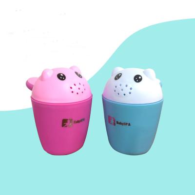 China 0-5 Years Baby PP Baby Wash Hair Bath Shampoo Rinse Cup Toy Bath Cup for sale