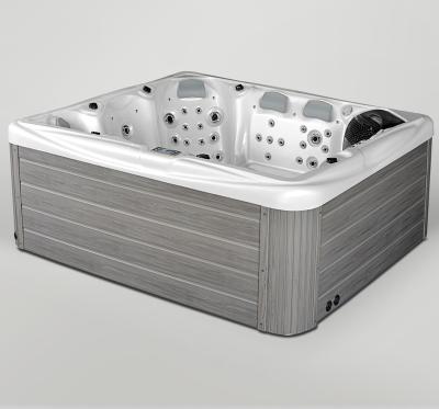 Cina New Design 6-8 Person Free Massage Hot Tub Spa Hydraulic Swimming Bathtub in vendita