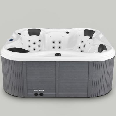 China Original Wholesale Rectangular SPA Hot Tubs Traditional Arcylic People Type Hydraulic Spa Material Hot Tub for sale