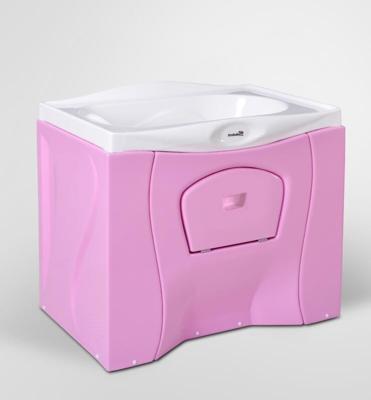 China Eco-freindly lovely new design trustworthy ten years professional factory new baby shower mini with acrylic washtub/baby seat baby bath tub for baby Te koop