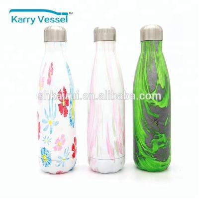 China Sustainable Double Wall Stainless Steel Vacuum Insulated Water Bottles for sale