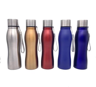 China Sustainable Single Wall Stainless Steel Sport Water Bottle , Stainless Sport Water Bottle500ml, 750ml, 1000ml for sale