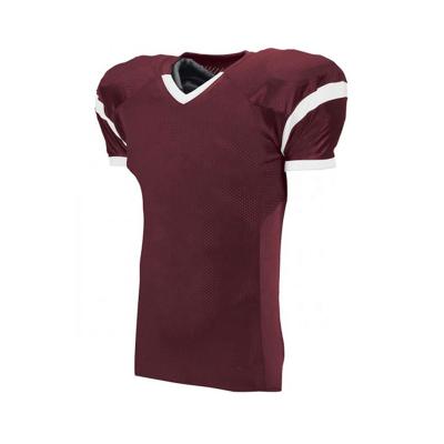 China Breathable Green Woman Sublimation Training Youth Football Rugby Jersey for sale