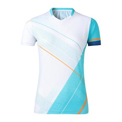 China Quick Dry Breathable Comfortable Uniform Suit Sexy Sport Wear New Design Badminton Jersey for sale