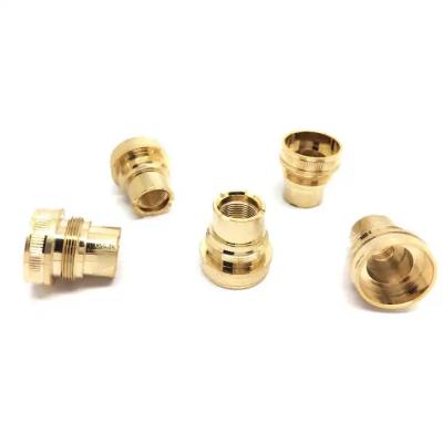 China Custom Machined CNC Brass Parts Polishing Surface Treatment for sale