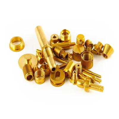 China Precision CNC Machined Brass Parts with ±0.01mm Tolerance and Customizable Weight for sale