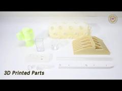 Custom 3D Printed Parts Components PLA Material Smooth Surface