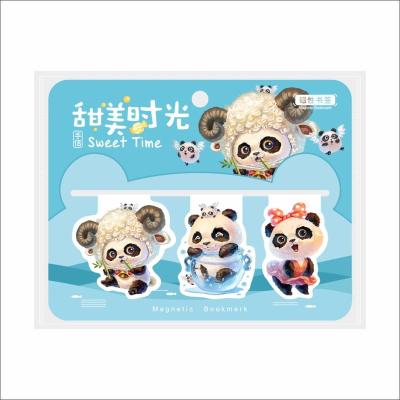 China China Popular Portable Colorful Animal Funny Cue Magnets Custom Bookmark for sale