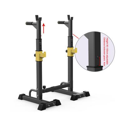 China Home Exercise Sport Pull Up Barbell Station Rack Power Tower Barbell Dumbbell Rack Weightlifting for sale