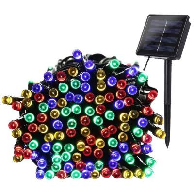 China Solar Festival Holiday Lighting 100 LED Waterproof Fairy String Lights Christmas String for Outdoor Garden Patio Yard Party for sale