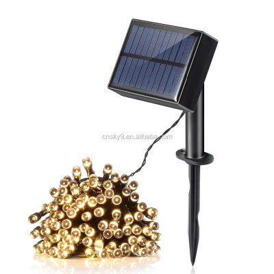 China Holiday Wedding Gardens 5.5V Landscape Patio Party Fairy Lights String Light 100 LED Christmas Outdoor Party Holiday Solar Wedding Party Home Decoration for sale