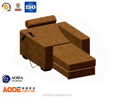 China European style AD1145 sofa recliner chair mechanism for sauna use / behind functional sofa chair metal frame for sale