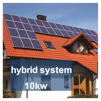 China Solar System 20kw 10kw Home Solar Power System Home Hybrid Solar Kit For Home for sale