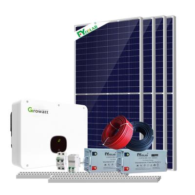 China Home Solar Systems 5kw Off Grid 2KW Complete Off Grid Solar Power System 5kw 3kw for sale