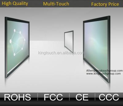 China 2, 6, 10, 16, 20, 32, 40 and 120 touch points 55 inch infrared Multitouch frame, infrared multitouch panel, 50 inch IR multitouch screen for sale