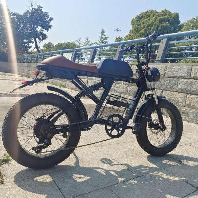 China Super High Quality Electric Bike AITAIER iX5 China 48V 600W 45km/h Powerful Fast Folding Retro Mountain Electric Scooter With Seat 73 for sale