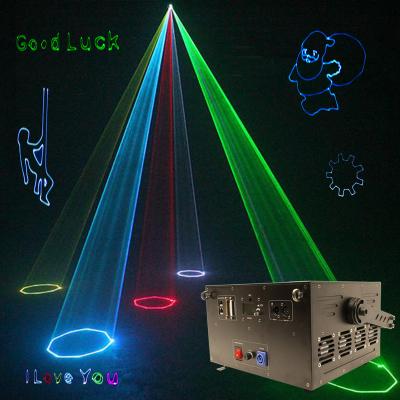 China Hot Sale 3W 2w Programmable Theme Park Animation Laser Lights Animation Writing Laser Light for sale