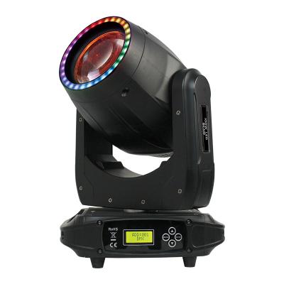 China Theme Park Arrillux Mini Beam Led 100w Moving Head Prism Light Effect With RGB Ring Light for sale