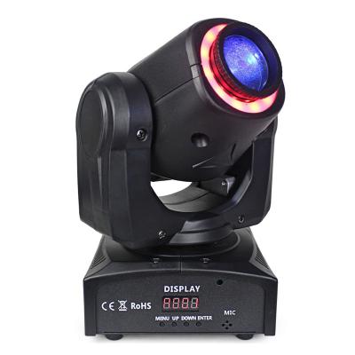 China Theme Park Cheap Price Moving Head Light Dmx512 Mini 30W Gobo Led Stage Color Mixing DJ Party Light for sale